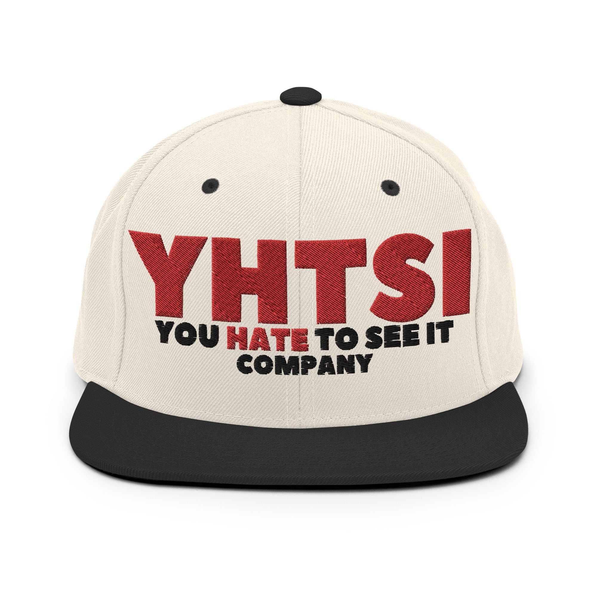 YOU HATE TO SEE IT Company Snapback hat. YHTSI Clothing