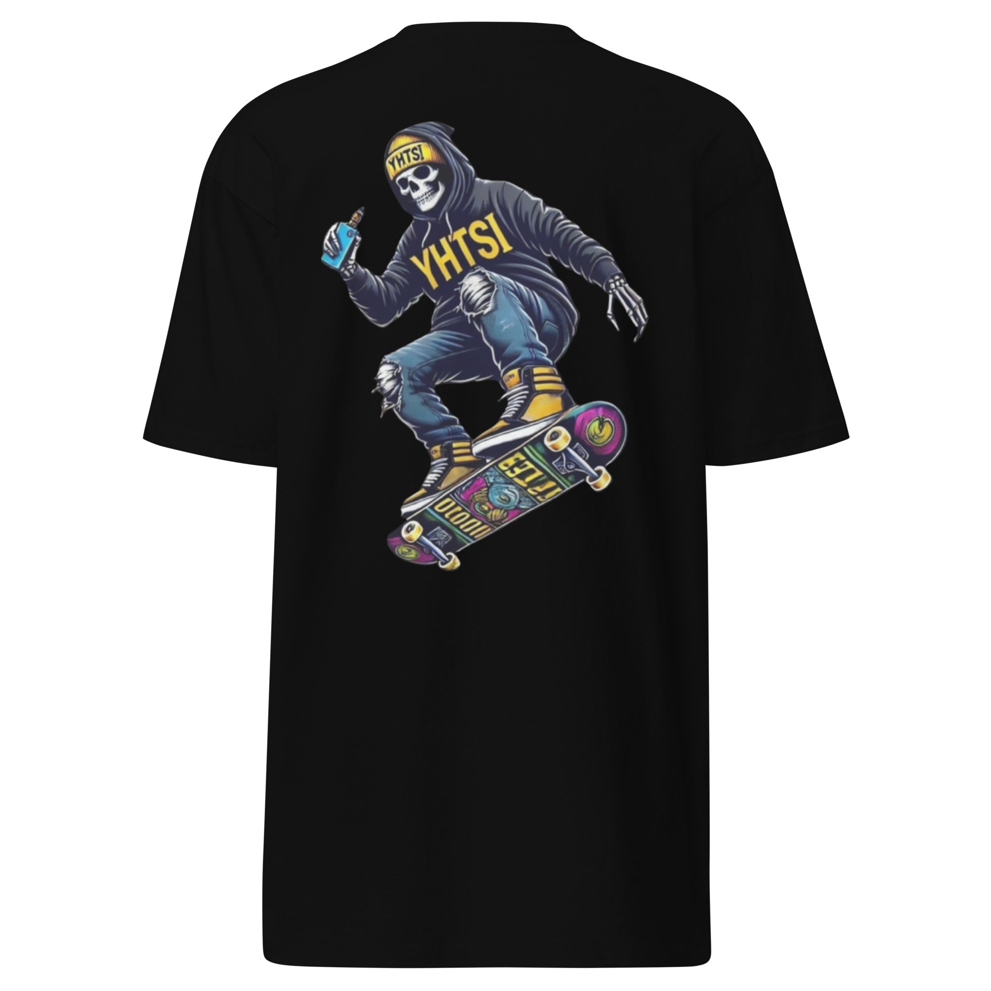 YOU HATE TO SEE IT Skater Vaper Reaper Shirt