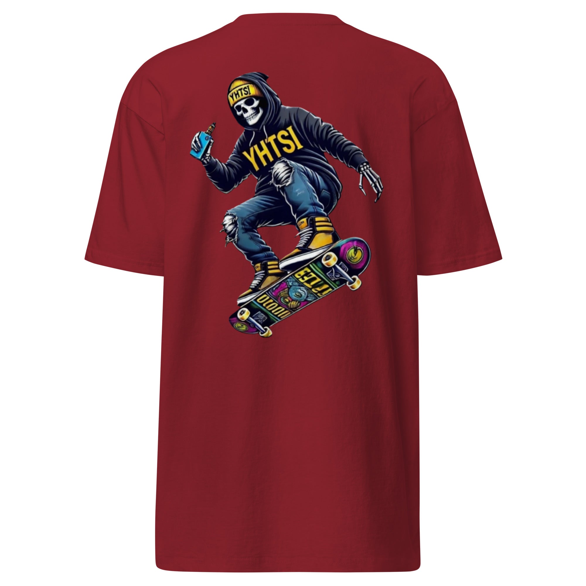 YOU HATE TO SEE IT Skater Vaper Reaper Shirt