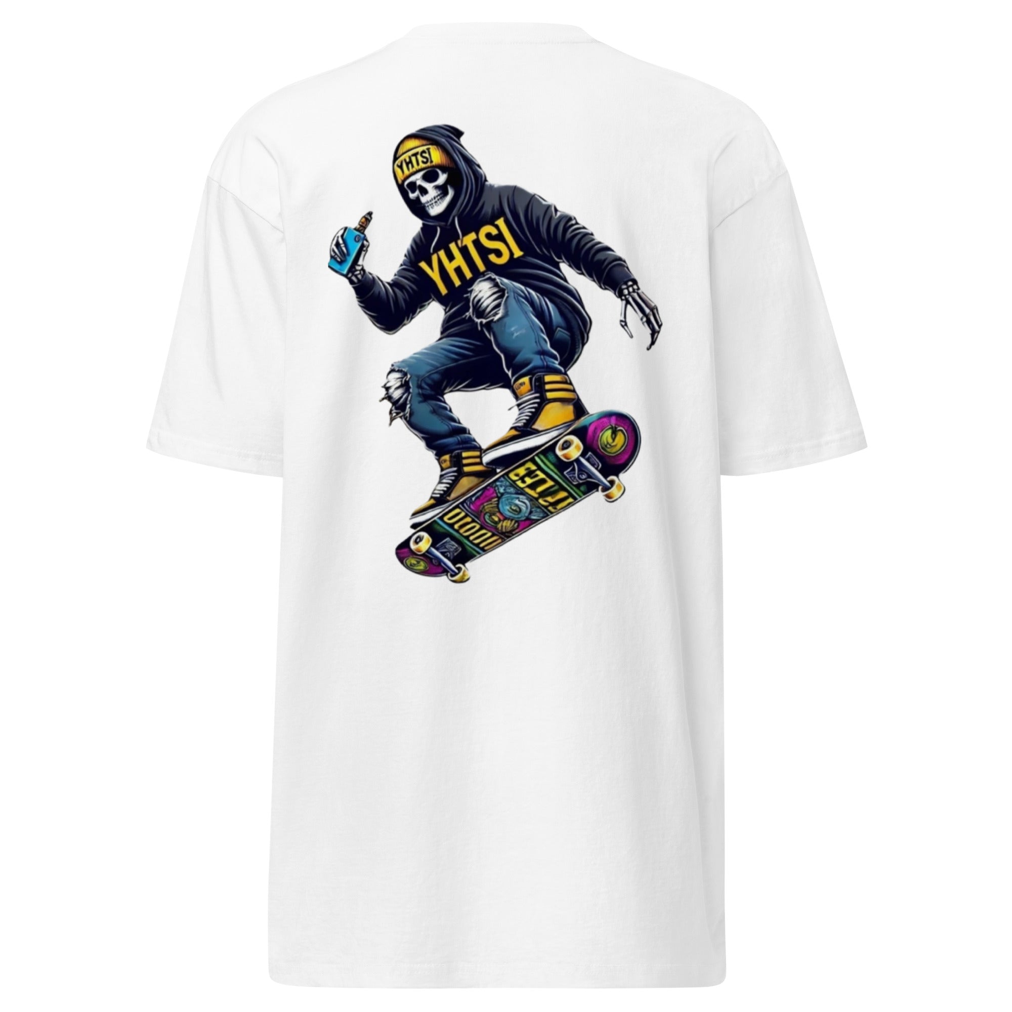 YOU HATE TO SEE IT Skater Vaper Reaper Shirt