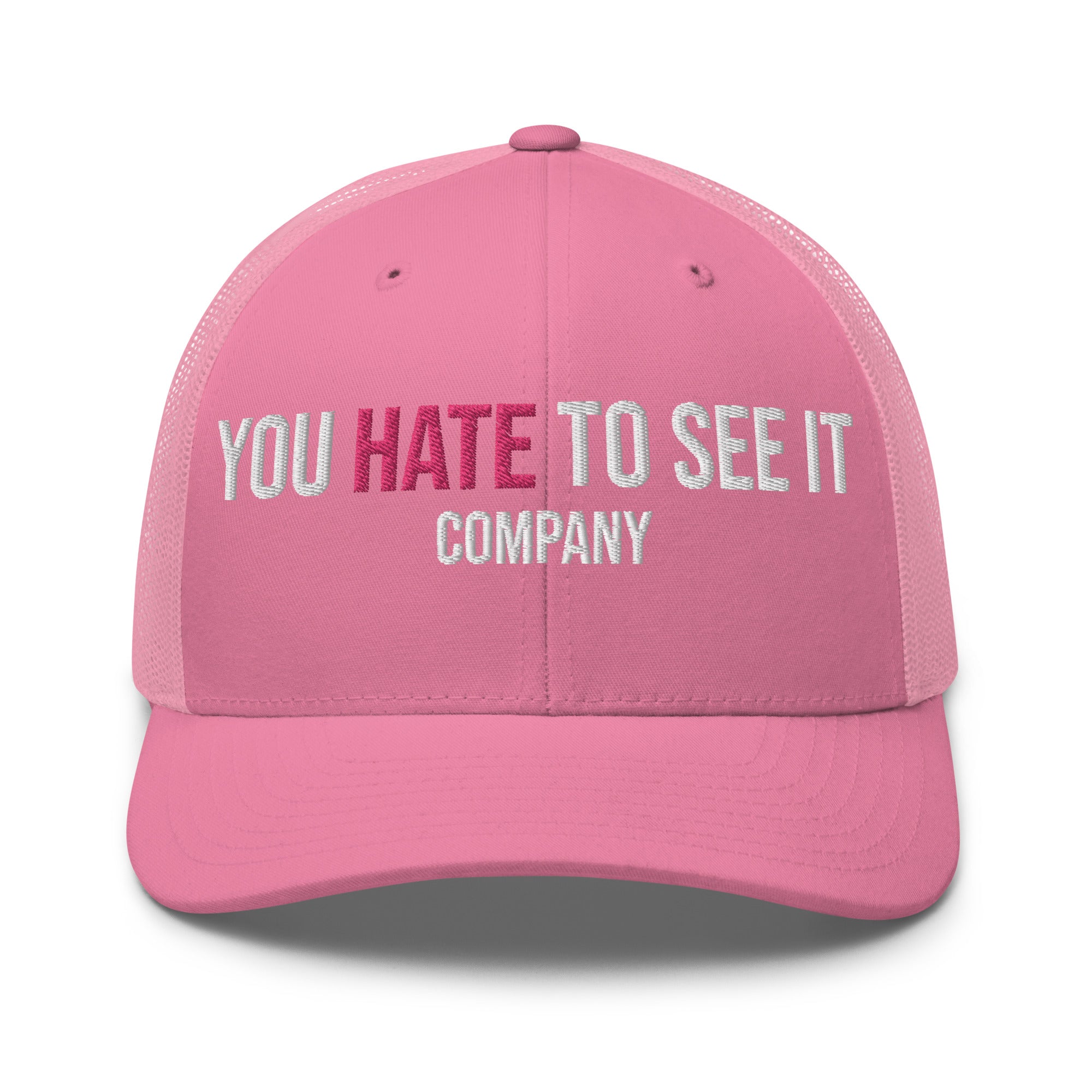 YOU HATE TO SEE IT Company Snapback Mesh Hat