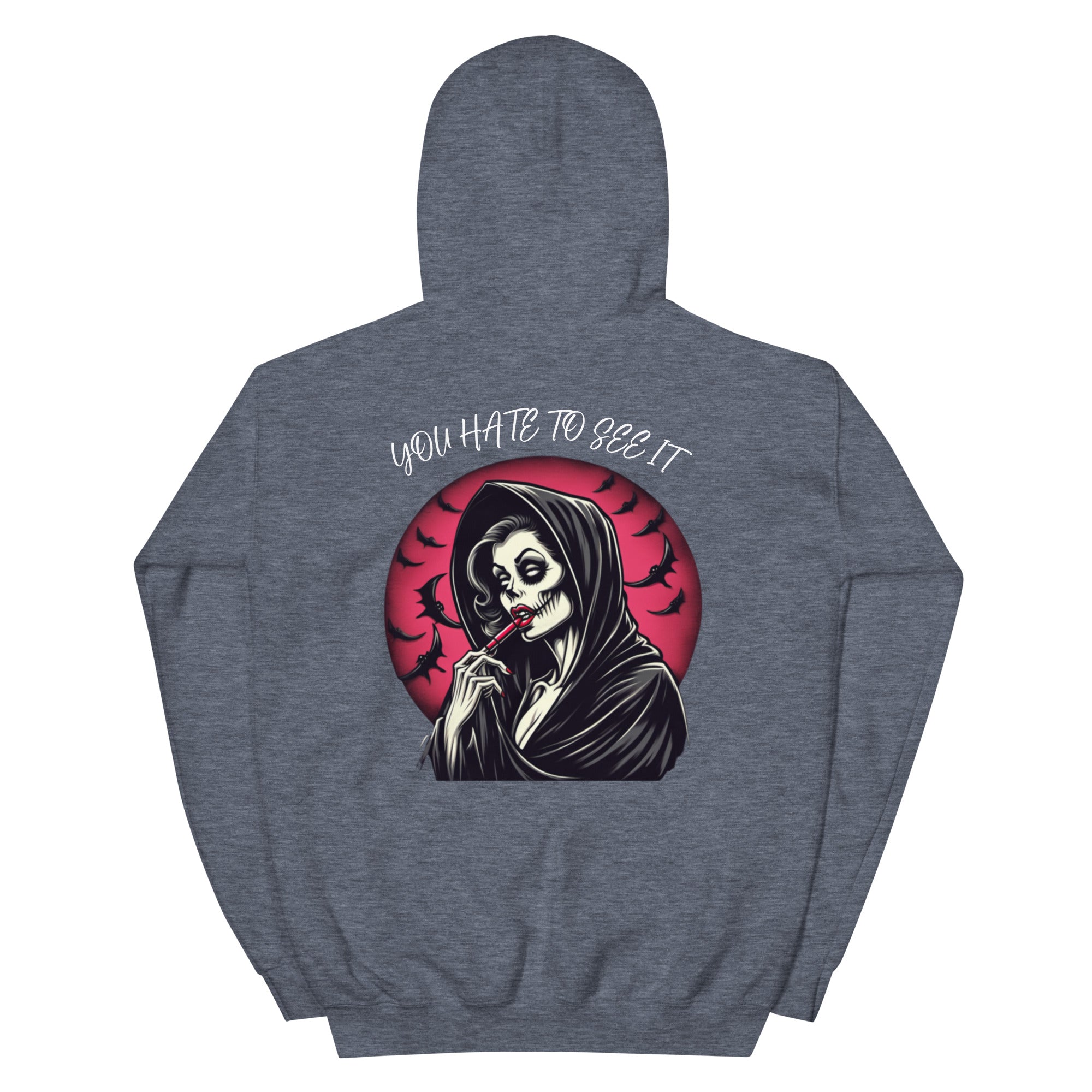 YHTSI Reaper Makeup Hoodie