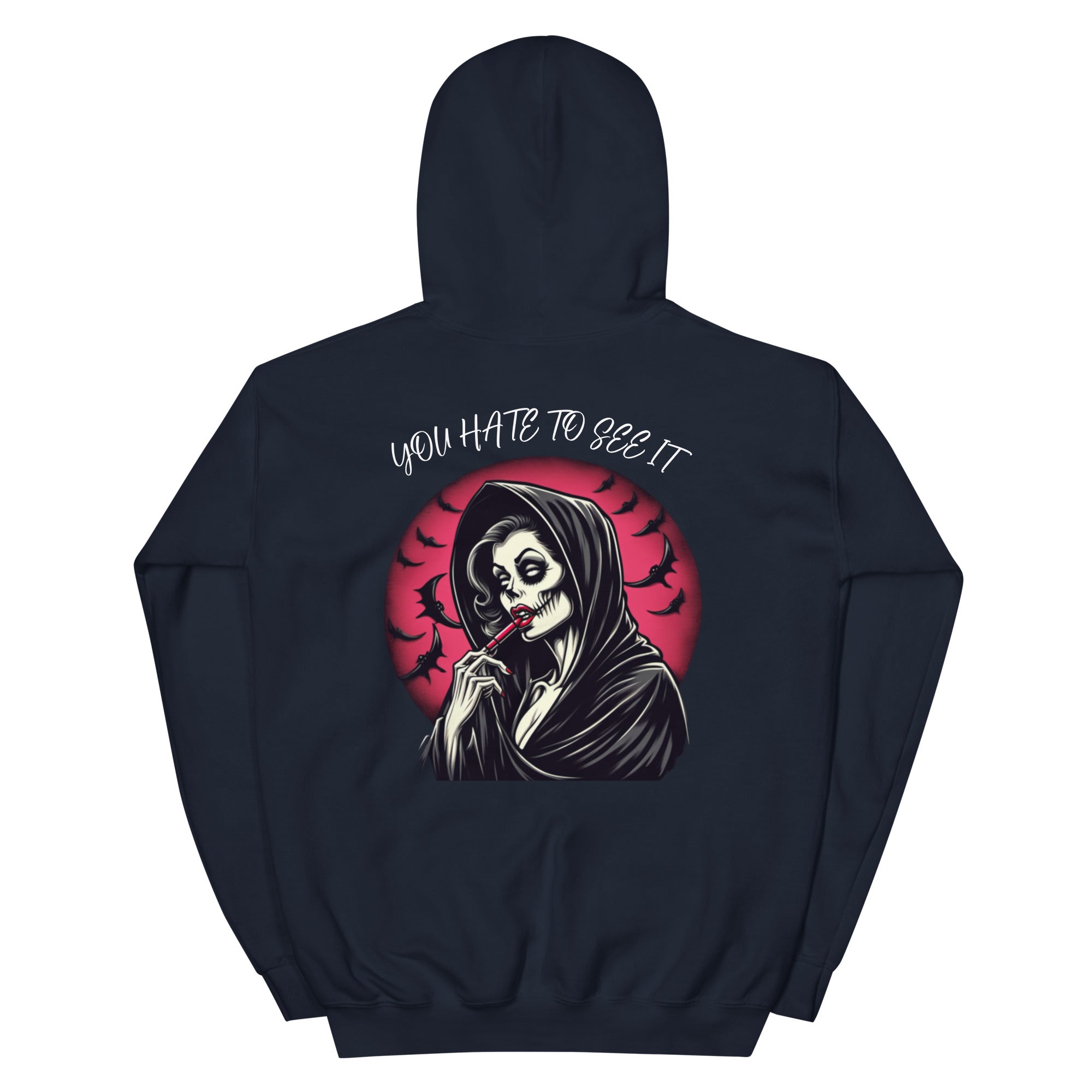 YHTSI Reaper Makeup Hoodie