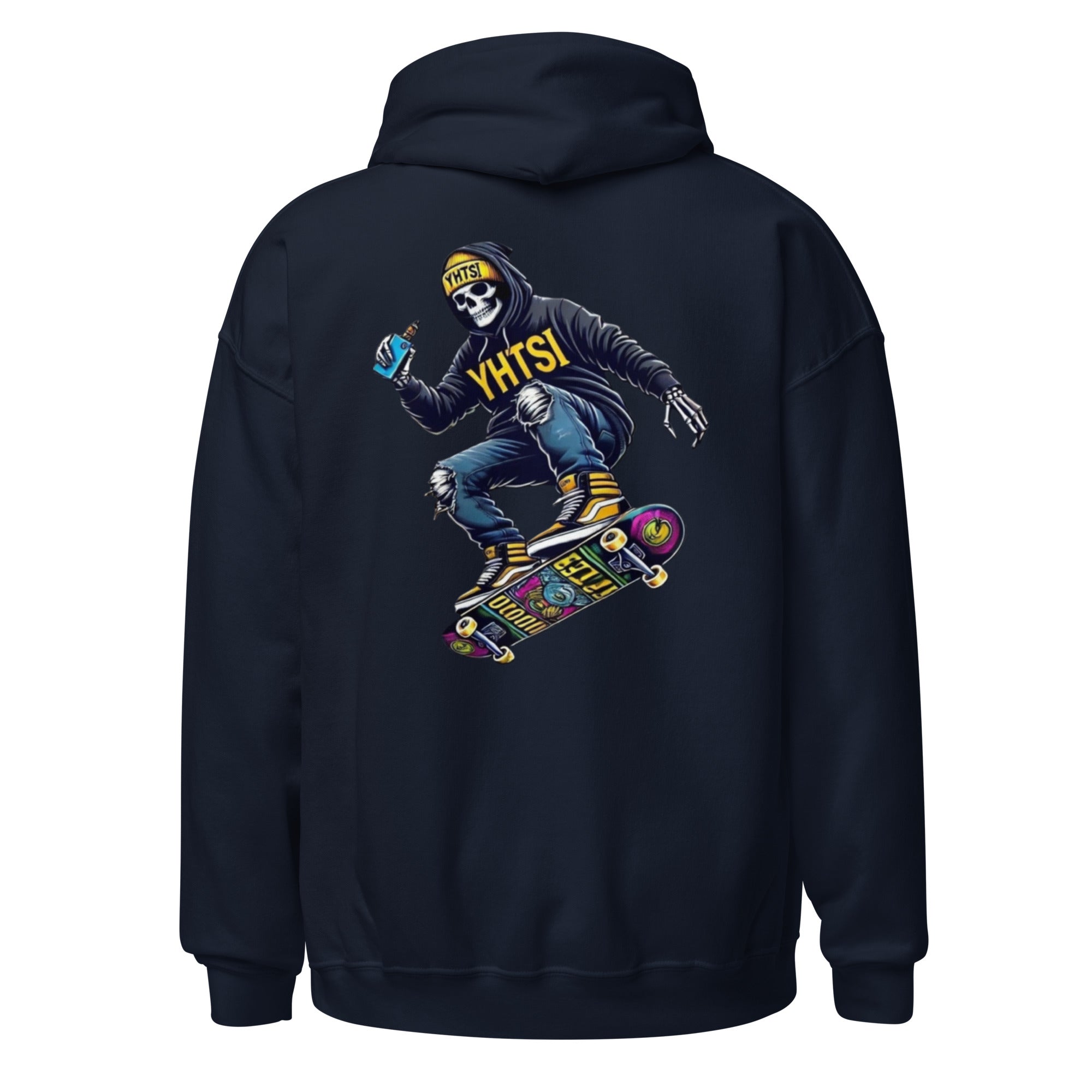 YOU HATE TO SEE IT Skater Vaper Reaper Hoodie