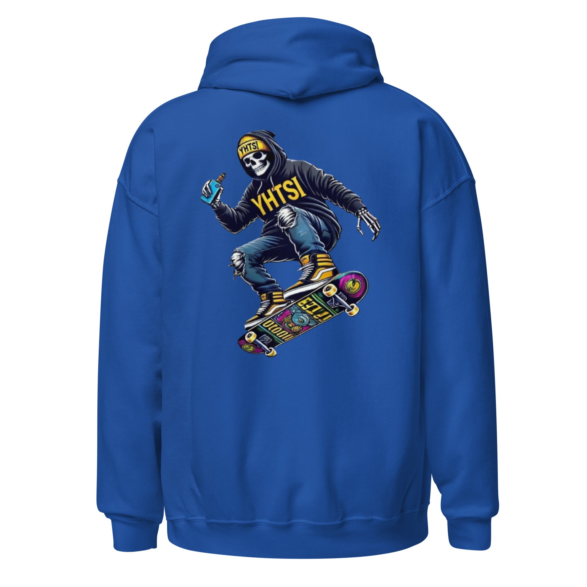 YOU HATE TO SEE IT Skater Vaper Reaper Hoodie