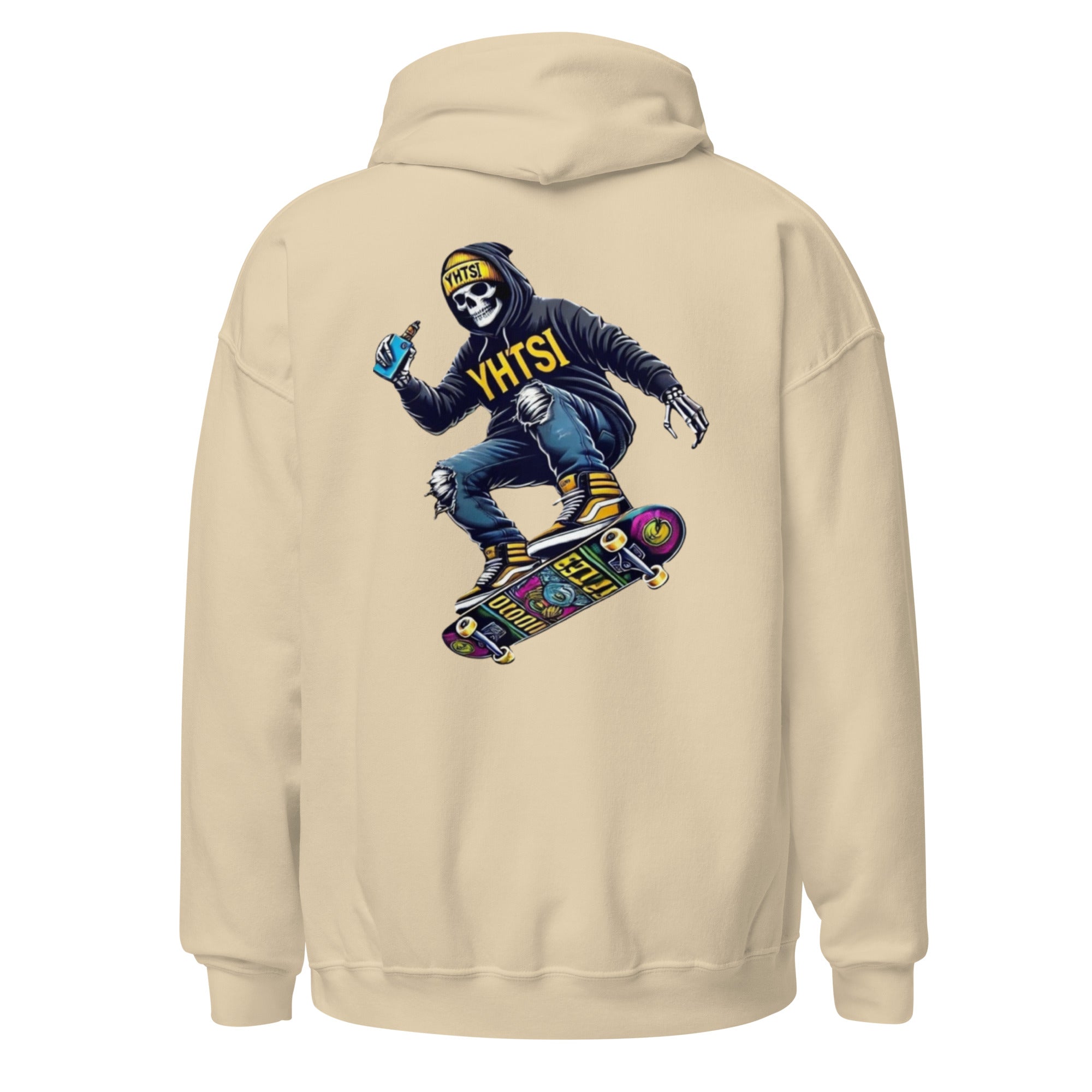 YOU HATE TO SEE IT Skater Vaper Reaper Hoodie